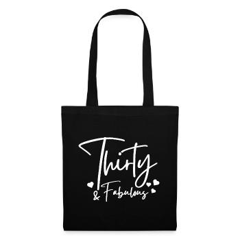 Thirty fabulous - Tote Bag - black - Front