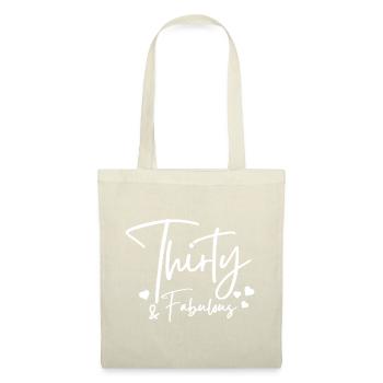 Trente fabuleux - Sac en tissu - nature - Devant