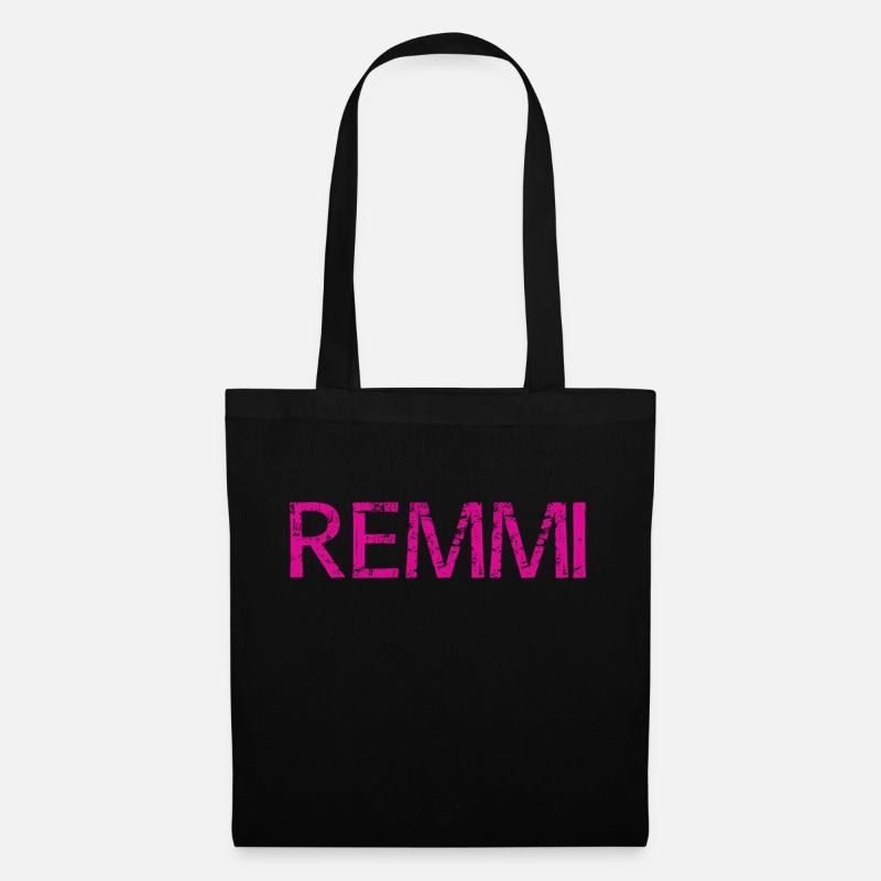 REMMI | Remmi-Demmi | Partnerlook - Stoffbeutel - Schwarz