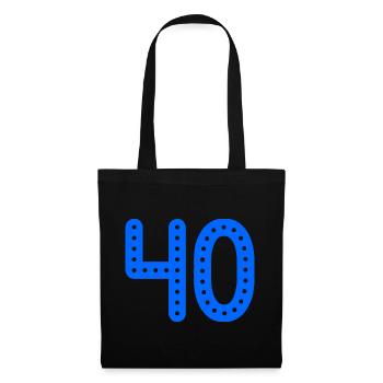 ANNIVERSARY. HAPPY BIRTHDAY. HAPPY BIRTHDAY. - Tote Bag - black - Front