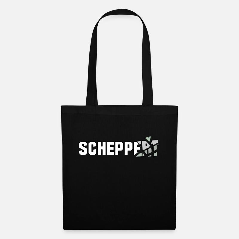 Hochets « le design pour la soirée techno » - Sac en tissu - noir