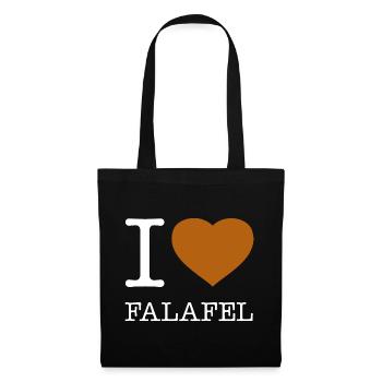 I LOVE FALAFEL - Tote Bag - black - Front