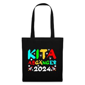 Kita Abgänger 2024 - Stoffbeutel - Schwarz - Vorne