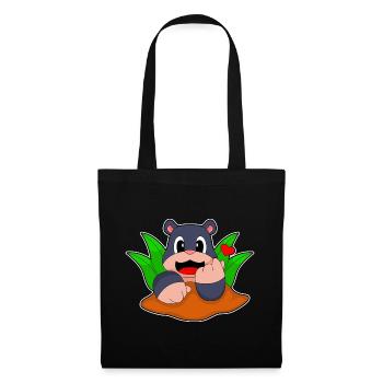 Funny Mole - Tote Bag - black - Front
