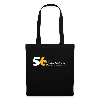 Vintage 1968 Drôle 56 ans Bday Hommes Femmes - Sac en tissu - noir - Devant