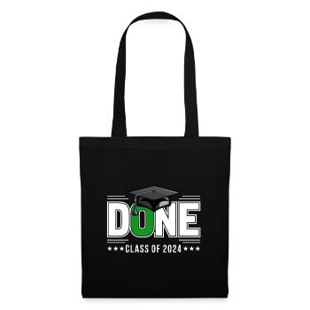 Graduating Class of 2024 Graduation Ceremony School - Tote Bag - black - Front