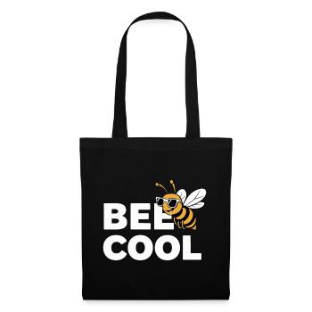 Abeilles : Drôle de dicton pour les apiculteurs, apiculteurs - Sac en tissu - noir - Devant