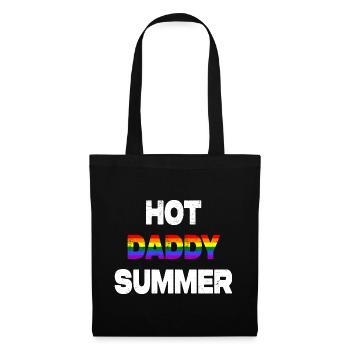 Hot Daddy Summer - Stoffbeutel - Schwarz - Vorne