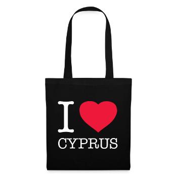 I LOVE CYPRUS - Tote Bag - black - Front