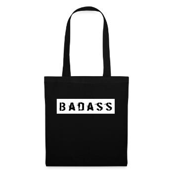 Badass to express yourself - Tote Bag - black - Front