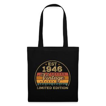Legendary Since 1946 Birthday 1946 Vintage 1946 - Tote Bag - black - Front