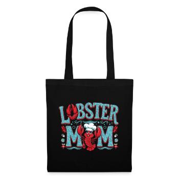 Lobster Mom 6 - Stoffbeutel - Schwarz - Vorne