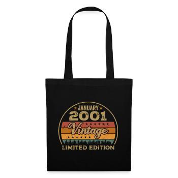 Legends were born in January 2001,January 2001 - Tote Bag - black - Front