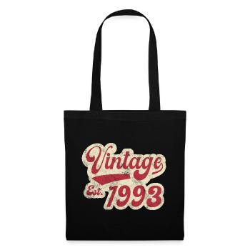 Vintage Est 1993 - Tote Bag - black - Front