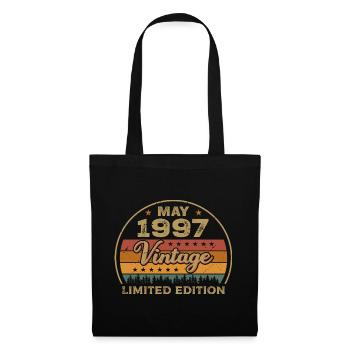 Don de mai Mai 1997 Jubilé Mai 1997 Mai 1997 - Sac en tissu - noir - Devant