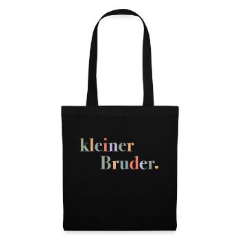 Little brother – birth gift for babies - Tote Bag - black - Front