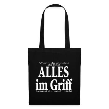 Do you think - you've got everything under control - Tote Bag - black - Front