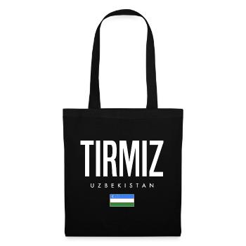 Tirmiz Usbekistan - Stoffbeutel - Schwarz - Vorne