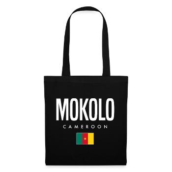 Mokolo Kamerun Kameruner - Stoffbeutel - Schwarz - Vorne