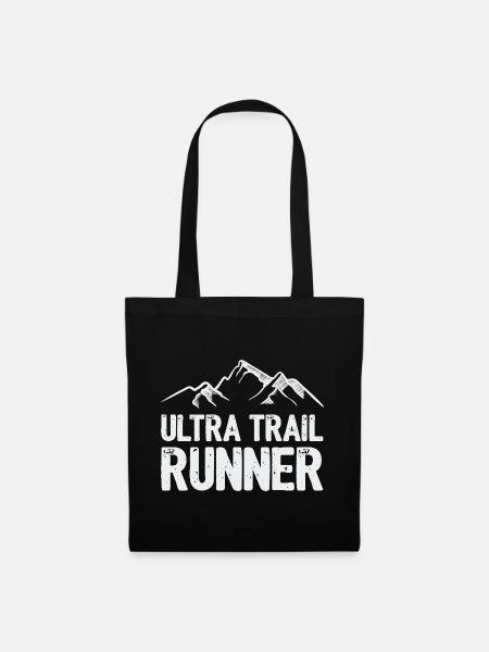 Ultra Trail Runner - Stoffbeutel - Schwarz