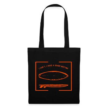 Surfing Board Meeting - Tote Bag - black - Front