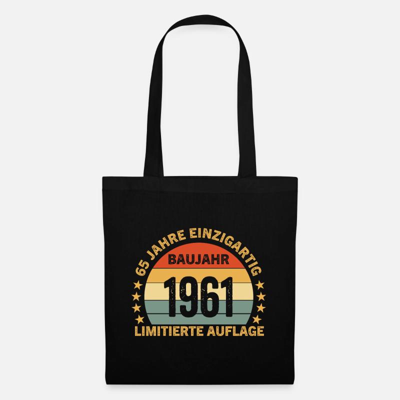 65 ANS D’ÉDITION LIMITÉE UNIQUE - Sac en tissu - noir