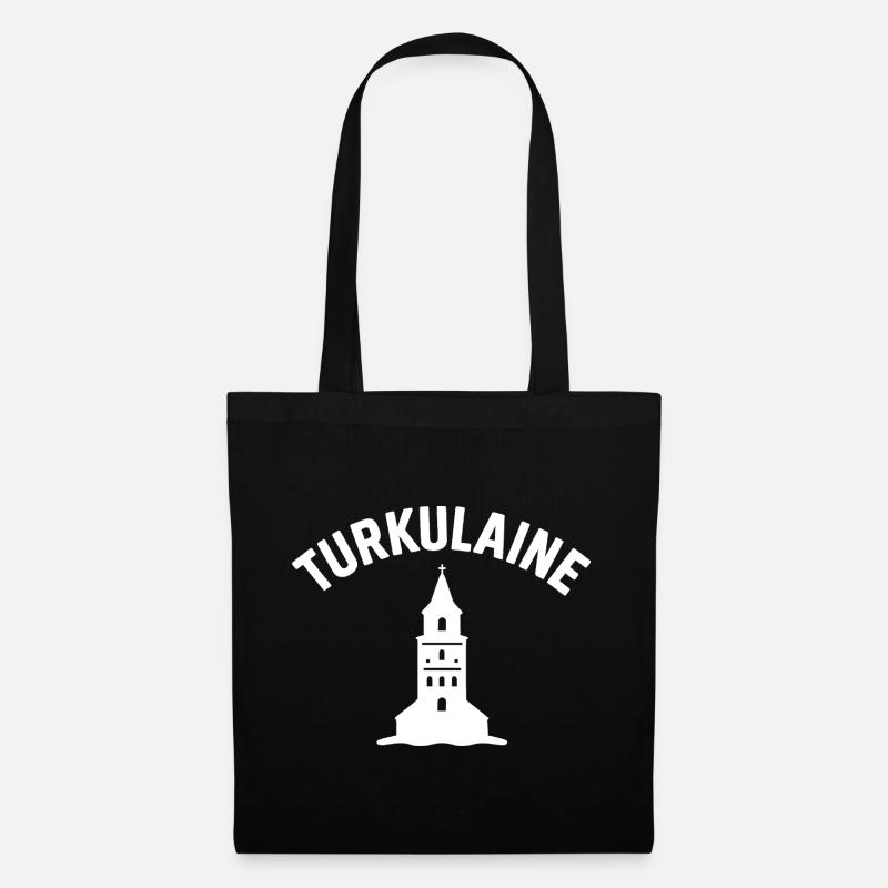 Turkulaine - Stoffbeutel - Schwarz