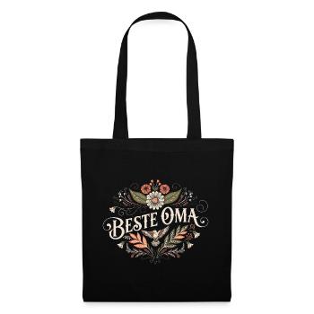 Best Grandma Gift Idea for Grandma Birthday Pillow - Tote Bag - black - Front
