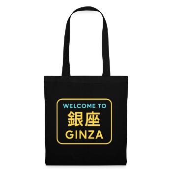 Welcome to Ginza - Sac en tissu - noir - Devant