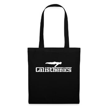 gymnastique suédoise - Sac en tissu - noir - Devant