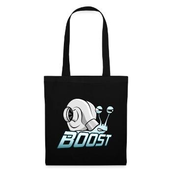 Turbo Boost Snail | Tuning | boost pressure - Tote Bag - black - Front