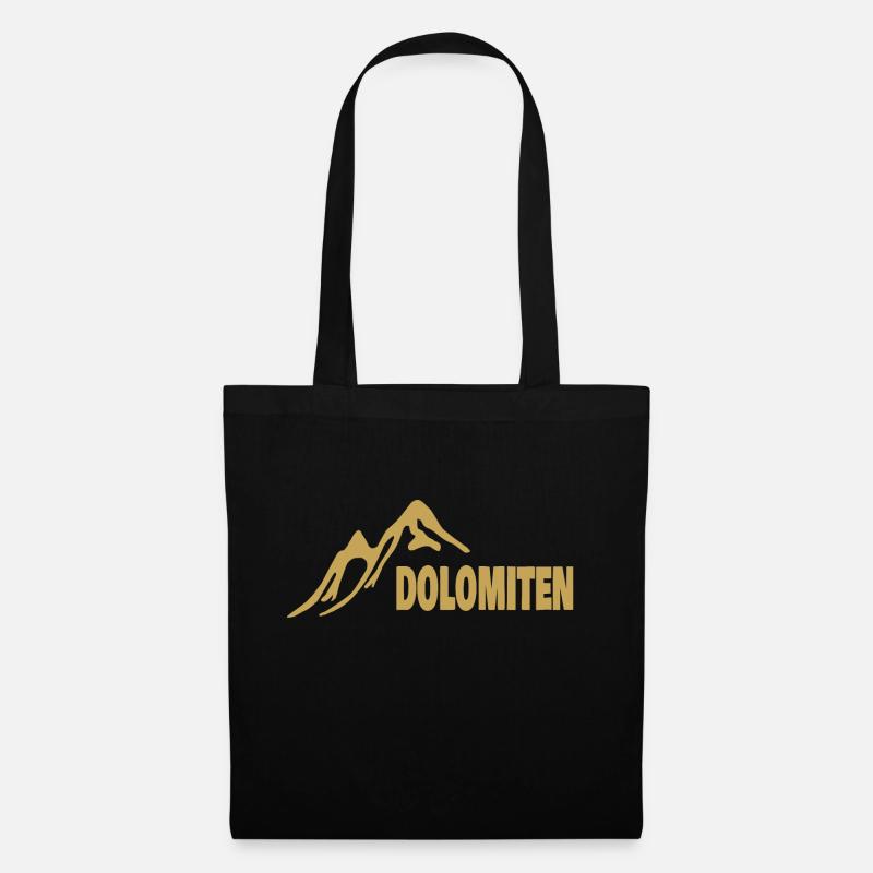 Dolomites - Sac en tissu - noir