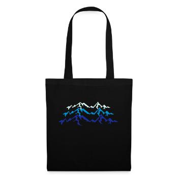 Haute montagne magnifique - Sac en tissu - noir - Devant