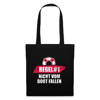 Kreuzfahrt - Stoffbeutel - Schwarz - Vorne