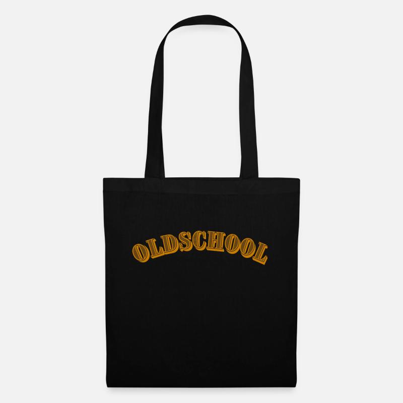 Oldschool Western Style - Stoffbeutel - Schwarz