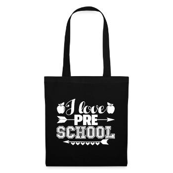 Preschool Teacher I Love Preschool - Tote Bag - black - Front