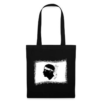 Corsica Flag Corsica Flag Corsica Corsica - Tote Bag - black - Front