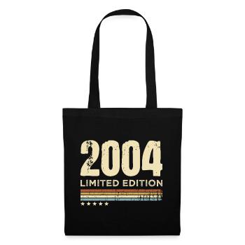 19th Birthday 19th Anniversary Retro Limited Edition 2004 - Tote Bag - black - Front
