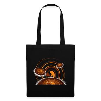 Le café le matin dissipe le chagrin et les soucis! - Sac en tissu - noir - Devant