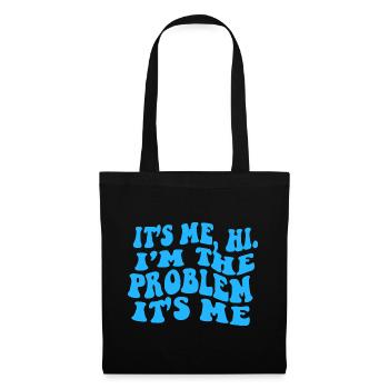 C’est moi Salut je suis le problème - Sac en tissu - noir - Devant
