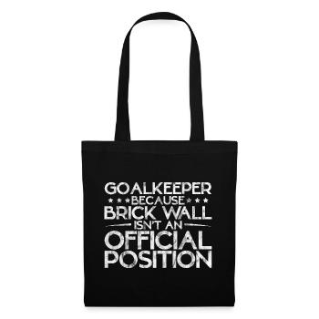 Parce que le mur de briques n’est pas une position officielle 3 - Sac en tissu - noir - Devant