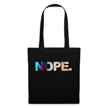 NOPE - don't be a yes-man! - Tote Bag - black - Front