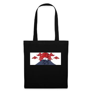 Japan Design Geschenkidee - Stoffbeutel - Schwarz - Vorne