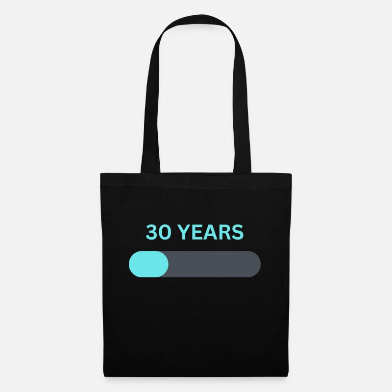 30 Years old - Stoffbeutel - Schwarz