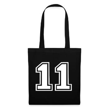 11 - Tote Bag - black - Front