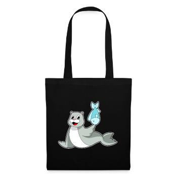 Seal Fish - Tote Bag - black - Front