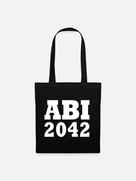 Abi 2042 - Stoffbeutel - Schwarz