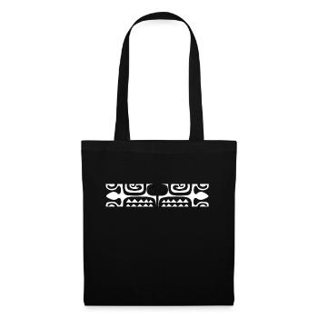Maori Chest Logo 66 White - Tote Bag - black - Front