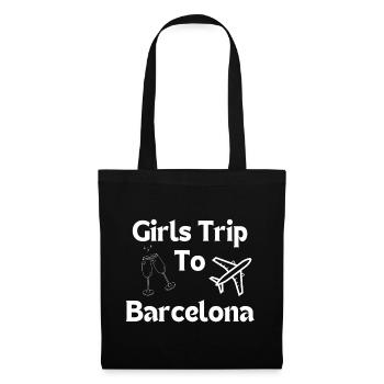 Girls Trip to Barcelona Hen Party - Tote Bag - black - Front