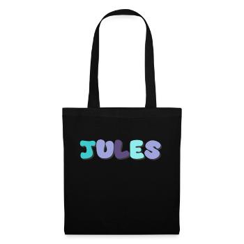 Name - Jules - Tote Bag - black - Front